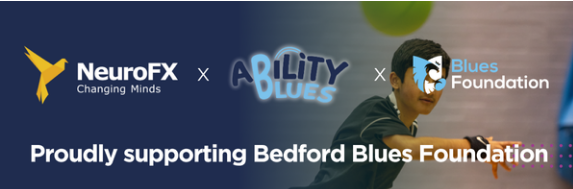 NeuroFX proudly supporting the Bedford Blues Foundation